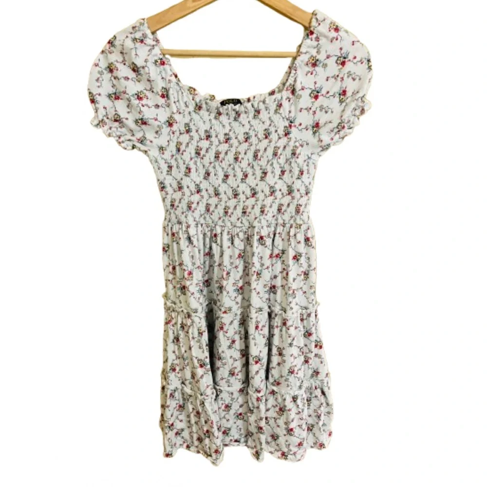 Polo Ralph Lauren Floral Ruffle Dress Size L (12-14)